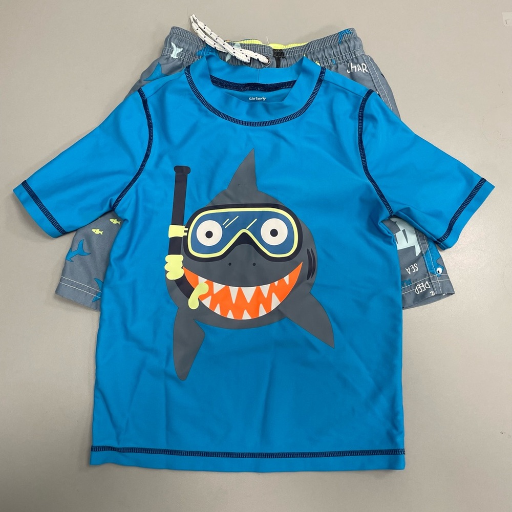 Carters Boy’s 2-piece Swimwear Set